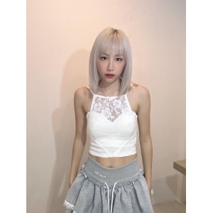 设计感带胸垫背心