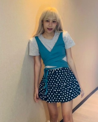 休闲绑带两件套