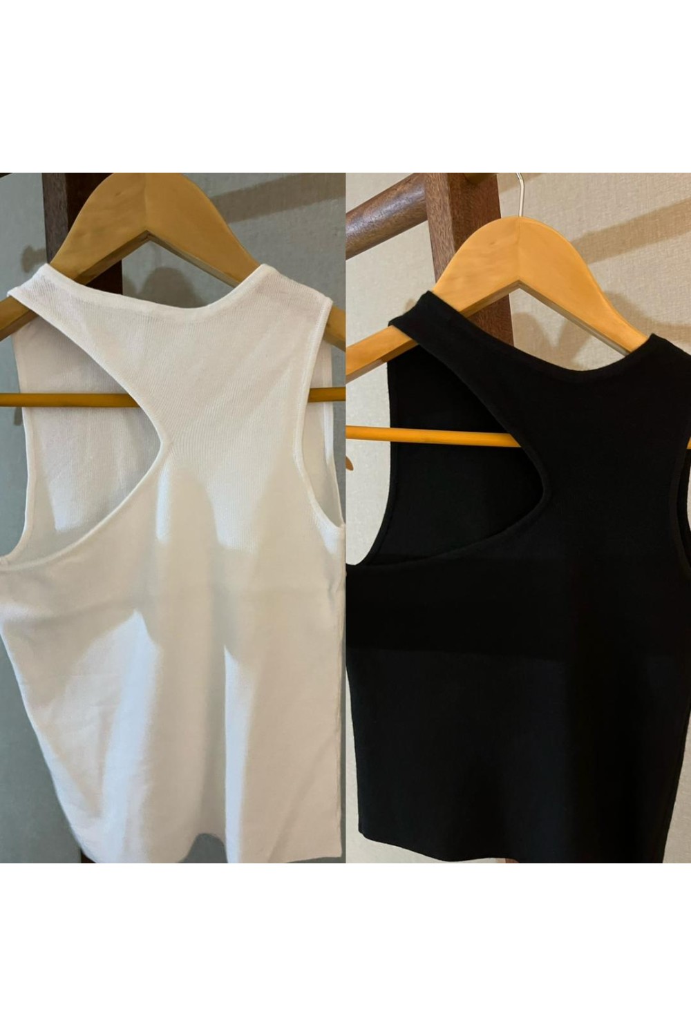 不规则针织背心· 