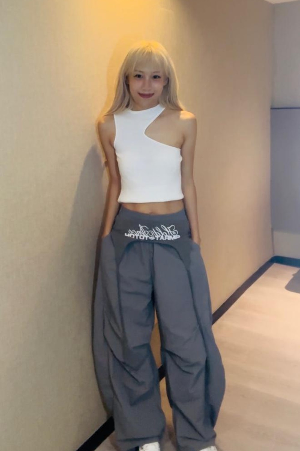 爵士工装裤  灰色