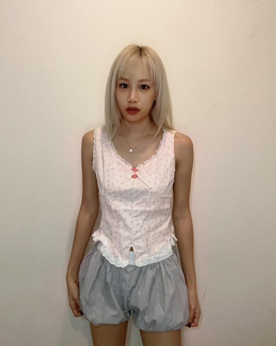 夏日线条裤