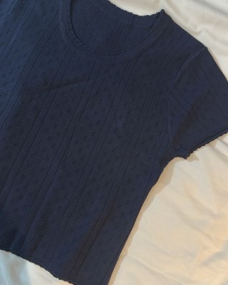 田园风针织上衣