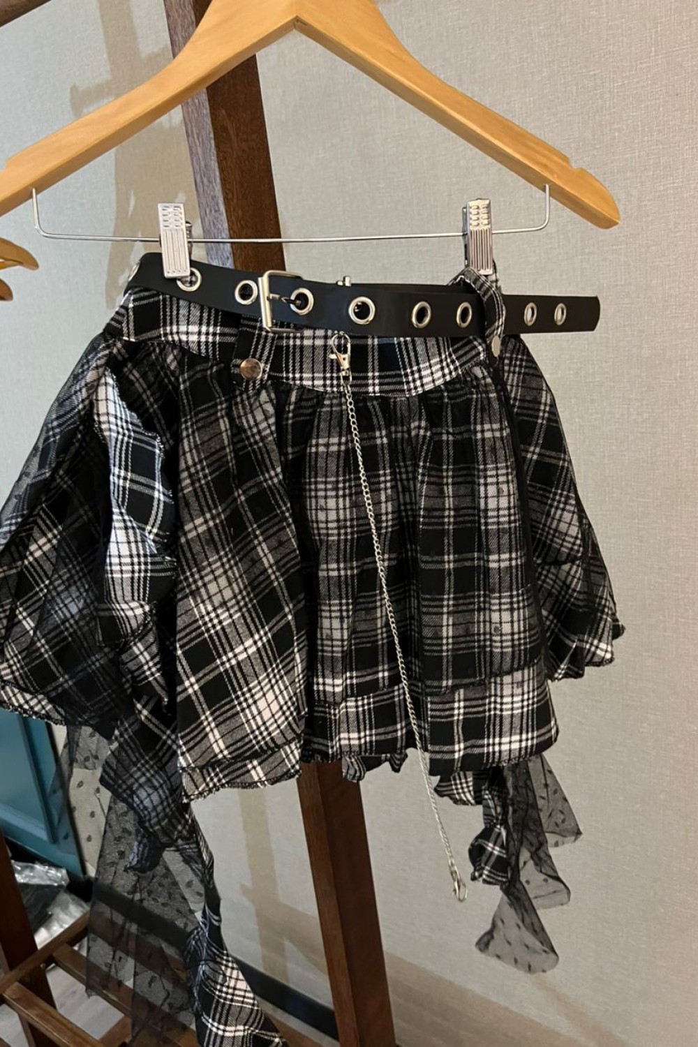 辣妹半身裙 黑色