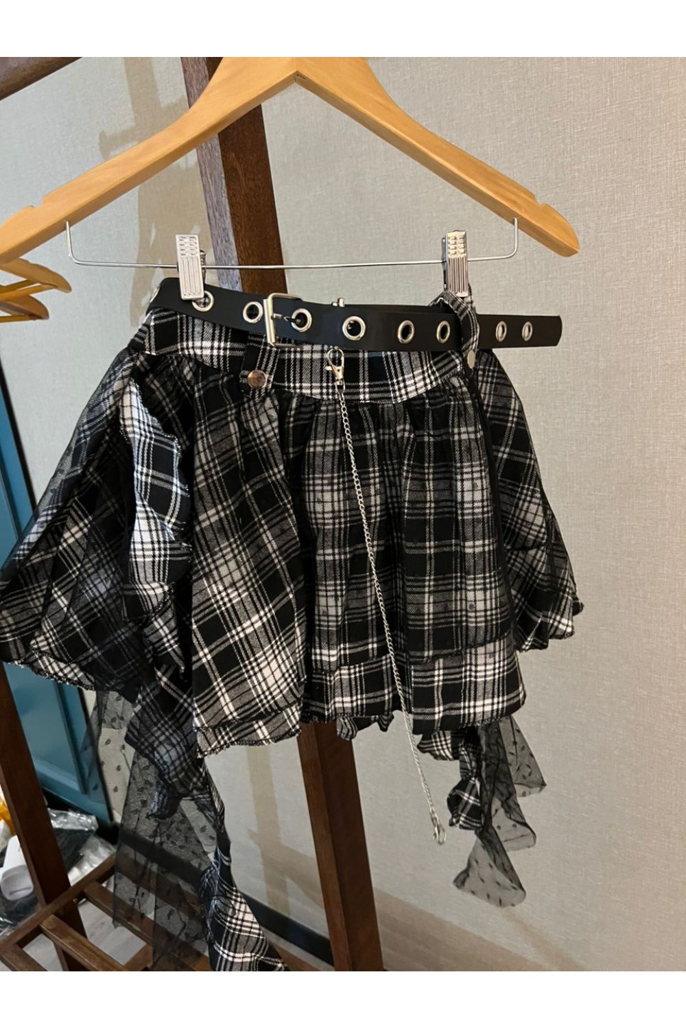 辣妹半身裙 黑色