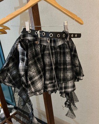 辣妹半身裙 黑色