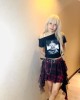 美式女孩收腰上衣