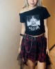 美式女孩收腰上衣