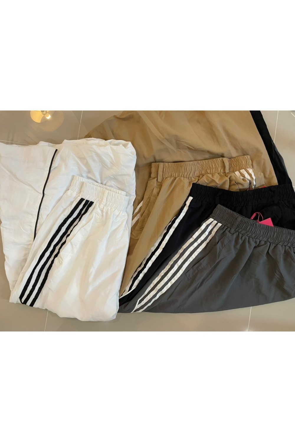 运动风口袋长裙