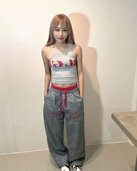 美式运动风长裤 