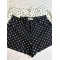 B家波点短裤 白色