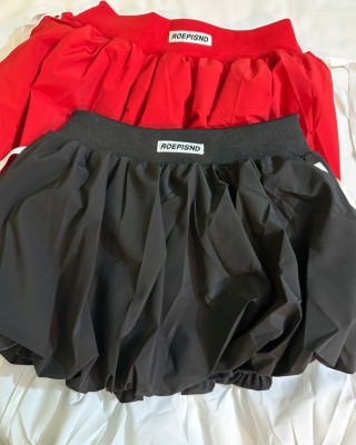 运动风蓬蓬短裤