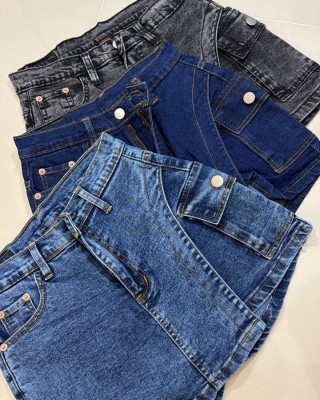 不规则设计裤裙 灰色