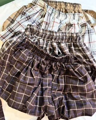 蝴蝶结绑带蓬蓬裤