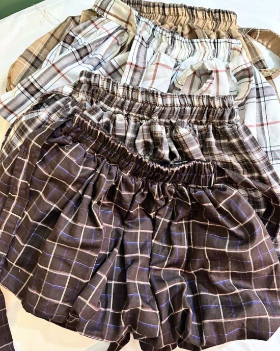 蝴蝶结绑带蓬蓬裤