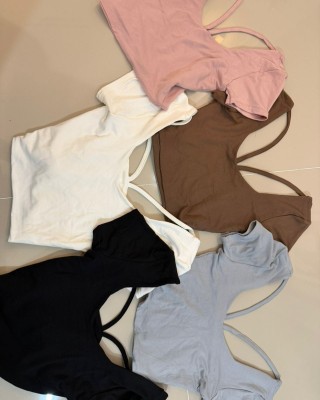 短板V字设计上衣