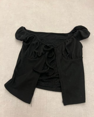 小心机露肚上衣