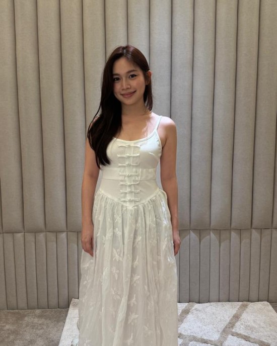 中国风扭结长裙