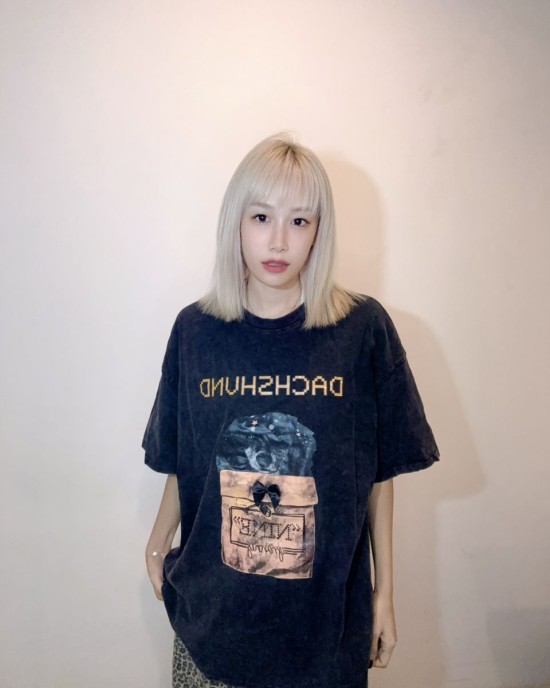 礼物小狗Oversize T