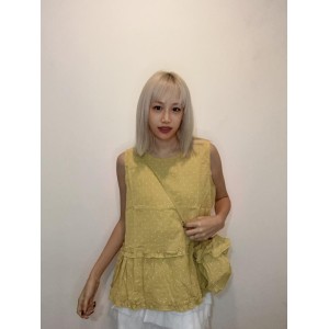 波点小包背心