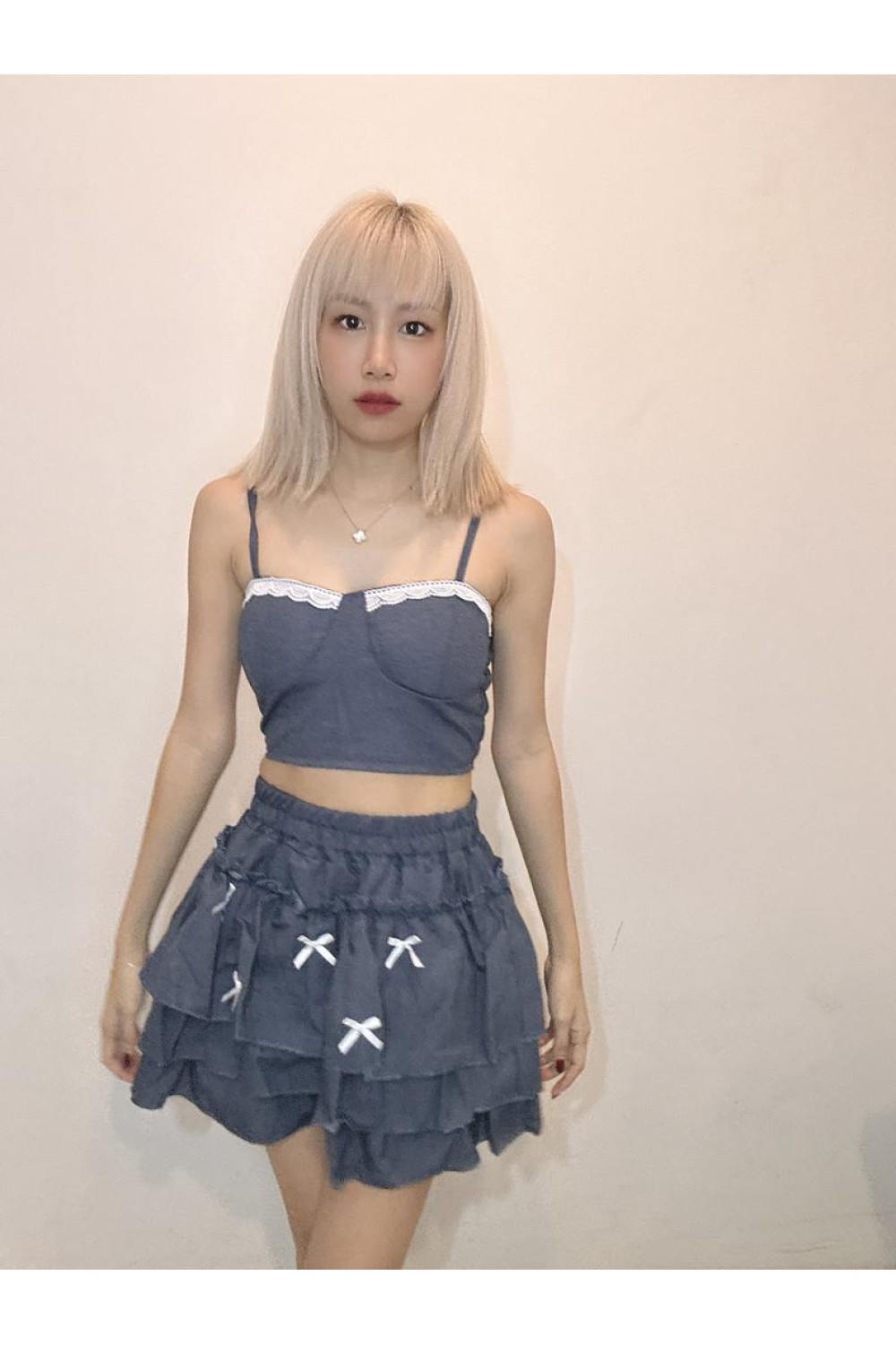 蝴蝶蛋糕裙套装