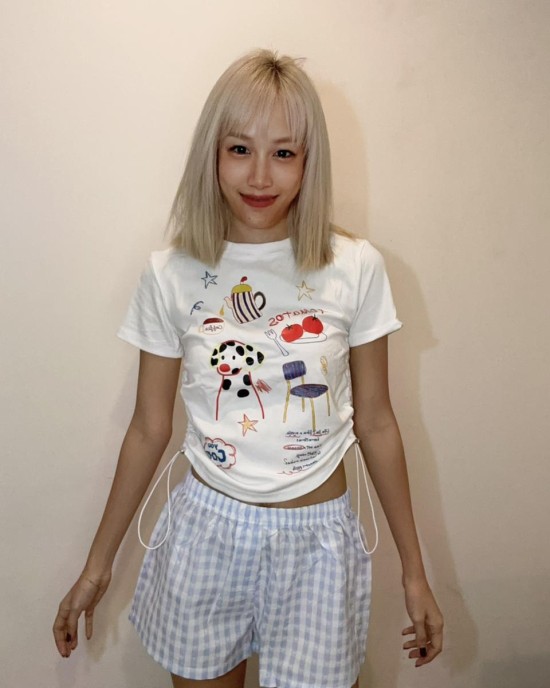 斑点狗收腰上衣