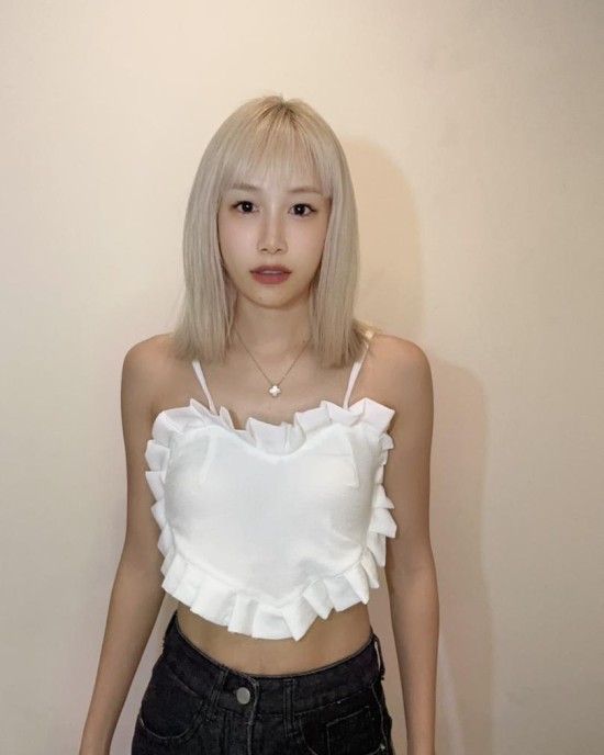 爱心吊带裹胸上衣