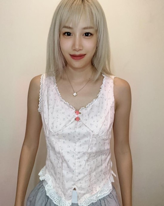 玫瑰碎花背心