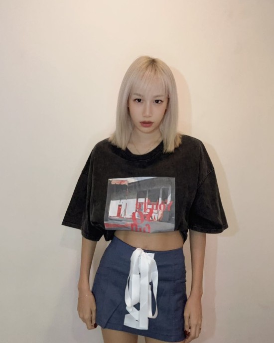 酷女孩Oversize T