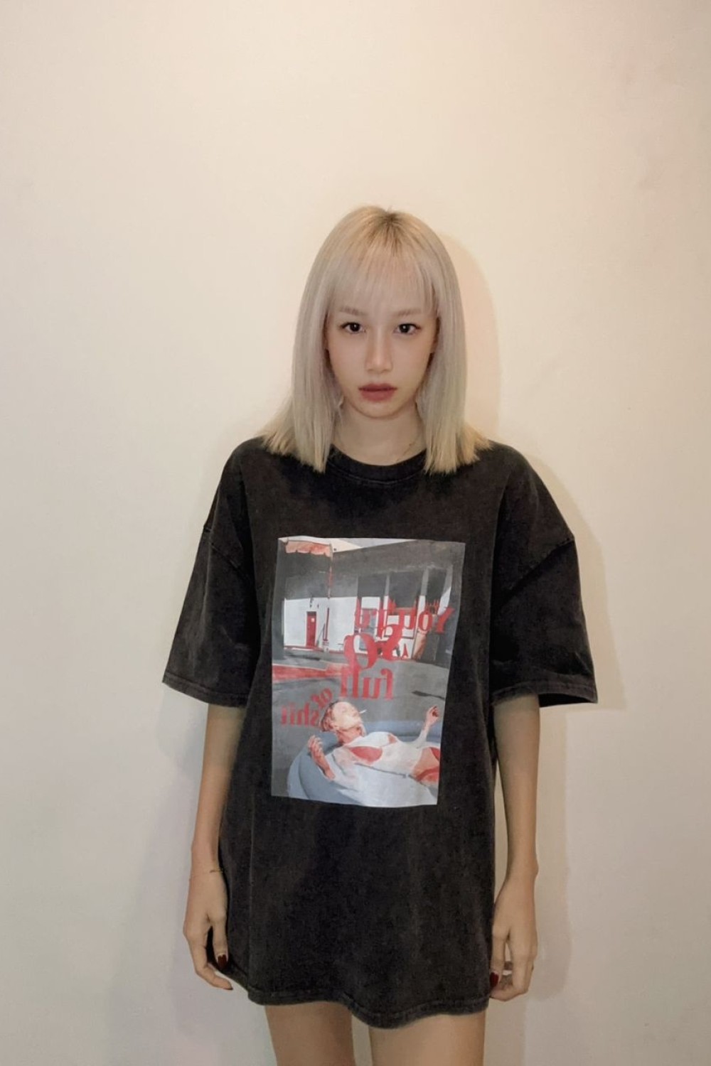 酷女孩Oversize T