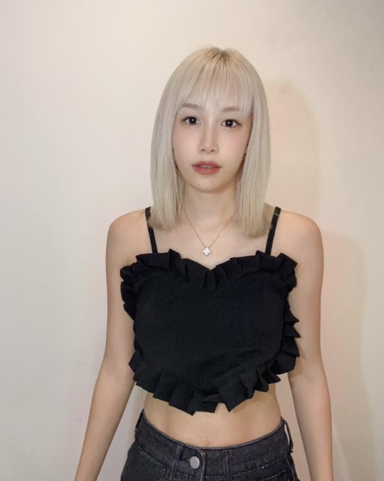 爱心吊带裹胸上衣