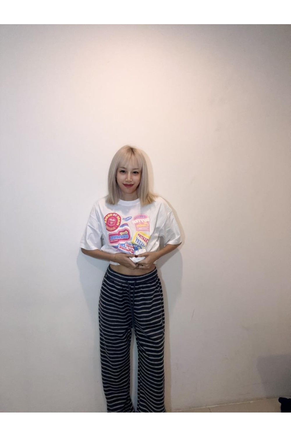 美式线条休闲长裤