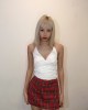 英伦风短裙 