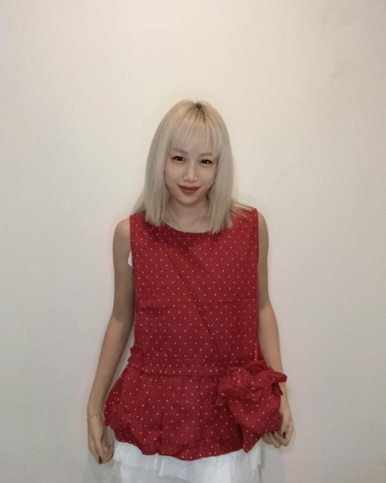 波点小包背心