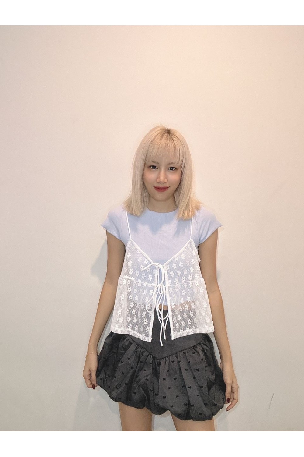 韩式简约两件套 