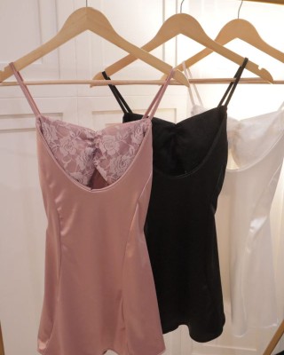 小性感连身裙 粉色