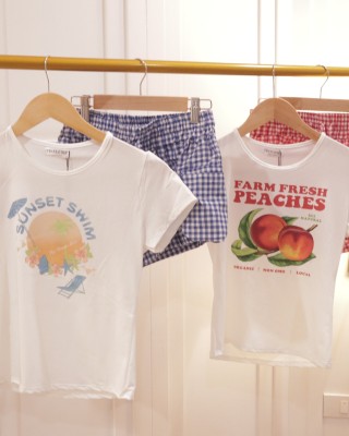 夏日多巴胺套装 现货 蓝色 